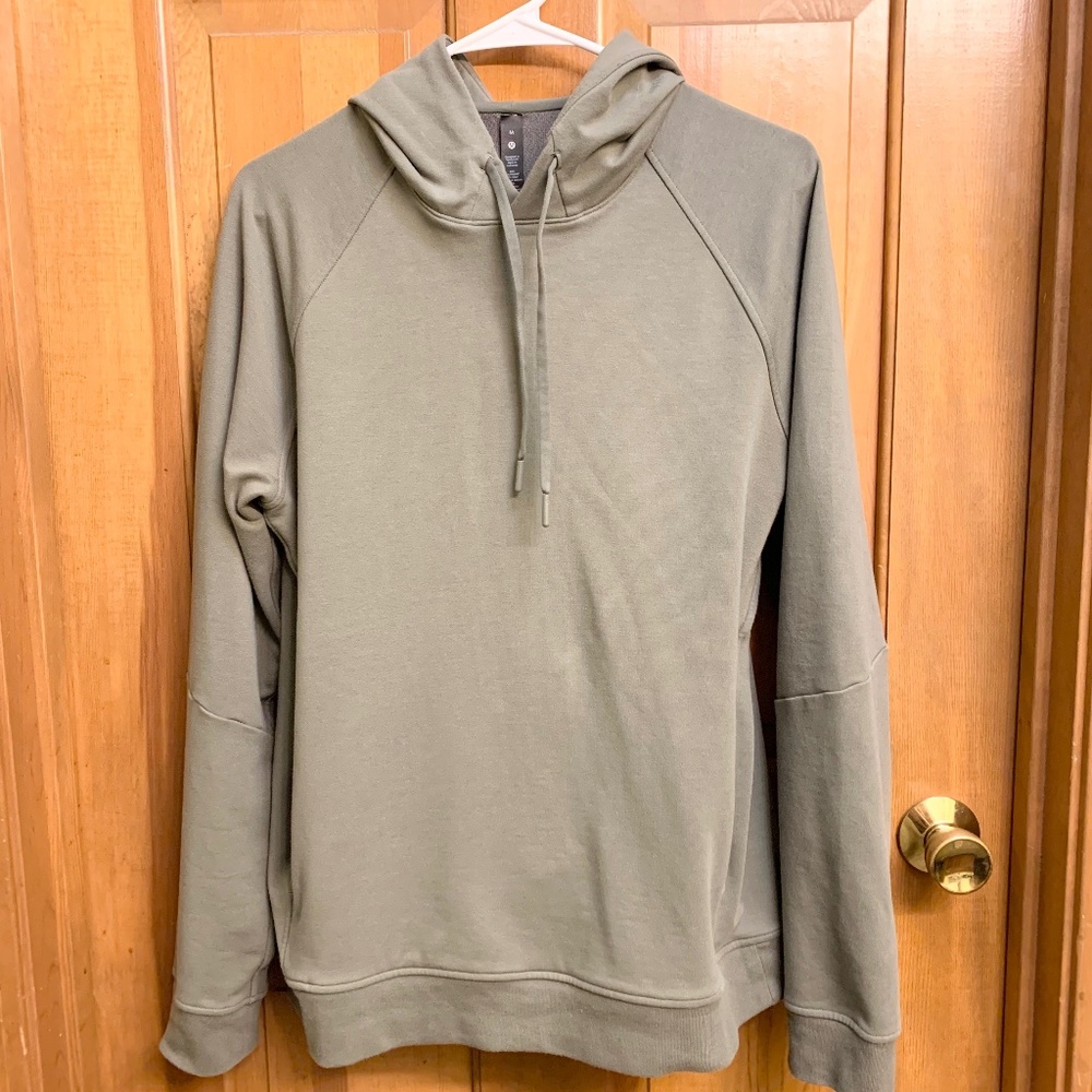Lululemon hoodie sweatshirt sz M olive green